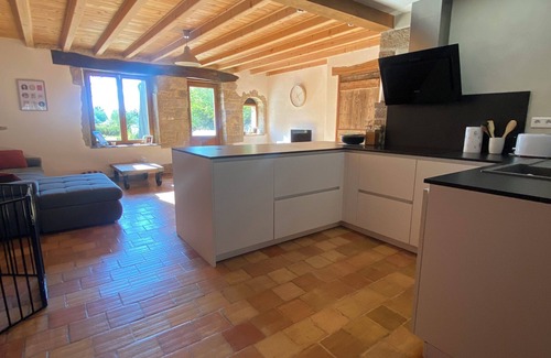 Cesancey Casa | Village house (9 pers), ideal for families, in the heart of the Jura mountains
