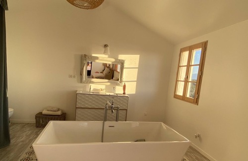 Braccolaccia Casa | Village house sea view Gulf of Saint Florent with roof top swimming pool