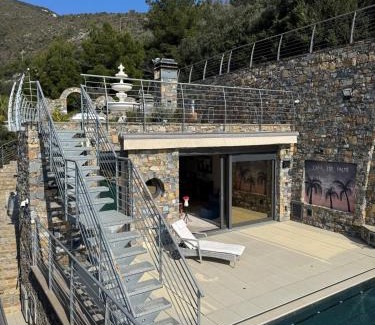 Alassio Apartamento | Villalino Tre Palme, Pool, 2 Schlafzimmer, 2 Bäder, Pool, Terrasse, Outdoor Fitness