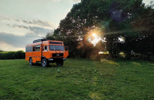 Battle Cabina | Vintage all terrain Italian army truck