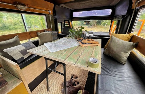 Battle Cabina | Vintage all terrain Italian army truck