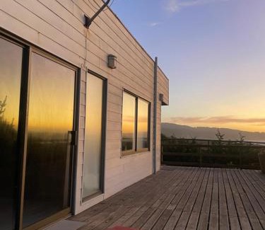 Pelluhue Apartamento | vista al mar curanipe cabaña/casa