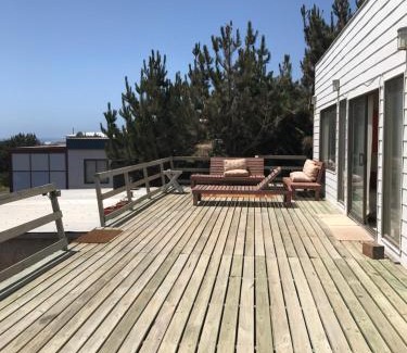 Pelluhue Apartamento | vista al mar curanipe cabaña/casa