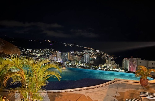 Lomas de Costa Azul Casa | Vista espectacular Bahía de Acapulco - Beautiful View Acapulco Bay - Vistadelmar