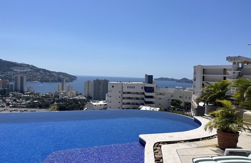 Lomas de Costa Azul Casa | Vista espectacular Bahía de Acapulco - Beautiful View Acapulco Bay - Vistadelmar