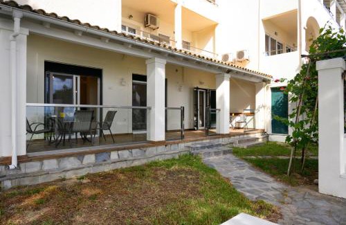 Agios Georgios Pagon Apartamento | Vista mare