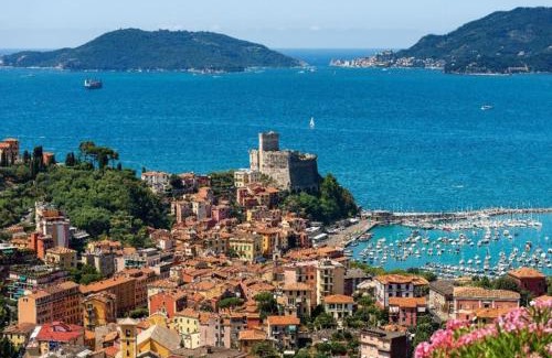 San Terenzo Apartamento | vista sul blu ,Baia Blu, Lerici