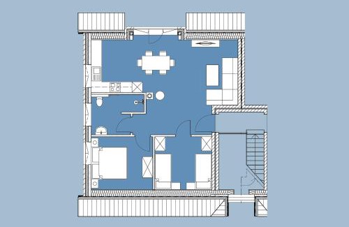 Vollerwiek Apartamento | Vogelzug, Ferienwohnung für 4 Persoen - Erwachsene oder Kinder - in DE FEERJENHUSEN am Haubarg von Vollerwiek, Fertigstellung April 2020