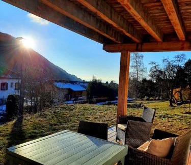 Thollon-les-Memises Apartamento | Votre studio balnéo bien-être à la montagne
