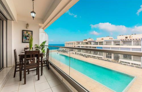 Tamraght Apartamento | Vue mer, piscine & plage à vos pieds
