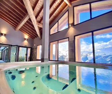 Flaine Apartamento | Vue panoramique sur les montagnes plein Sud - T2 Skis aux pieds, Piscine & Spa
