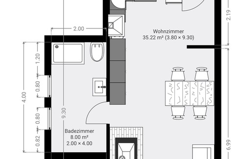 Dobbertin Casa | Waldhaus Jellen - Kleines Ferienhaus