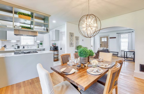 Birmingham Casa | Walk to Amphitheater & Stadium: Home w/ Deck!