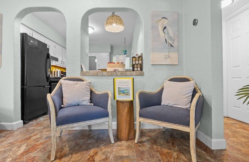 Cocoa Beach Cabaña | Walk to Beach | Pet friendly w/ firepit