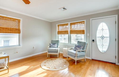 Brigantine Casa | Walk to Brigantine Beach Home with BBQ and Yard