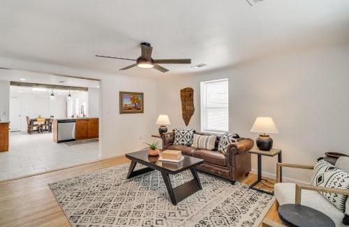 West Old Town Casa | Walk to Old Town Plaza! Chic ABQ Retreat with Patio