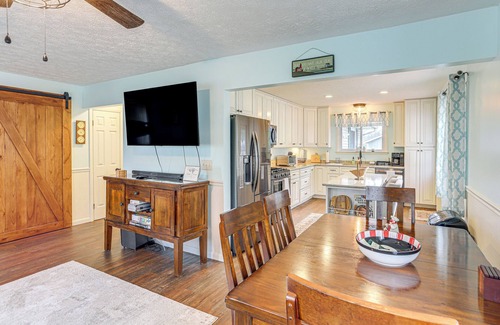 Bay View Casa | Walk to Sandusky Bay: Home w/ Hot Tub & Fire Pit!