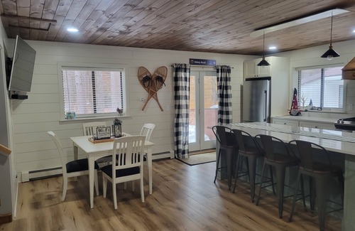 Thompsonville Casa | Walking distance to four-season ski and golf resort Crystal Mountain
