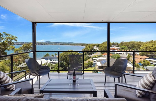Salamander Bay Casa | Wanda Point House - PASE DE AVENTURA FAMILIAR GRATIS, tranquilo, elegante y que admite perros