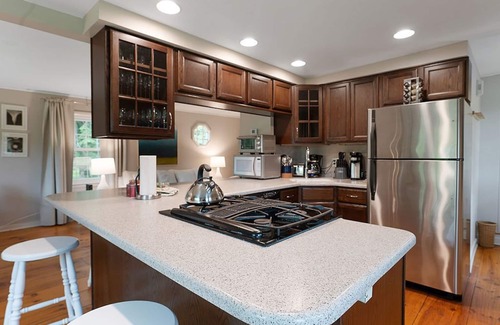 Cornwall Bridge Cabaña | WARREN PoshPadsCT "MELIUS 1BR+Sofa Bed COTTAGE" Ski Mohawk-5Mi!,2Hrs NYC,Tennis