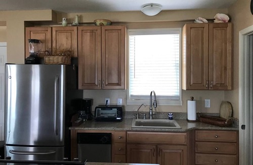 Salter Path Casa | Waterfront 2-bedroom SF house at the NC coast. Pet friendly w/ views of sound.