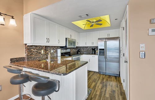 Placida Condominio | Waterfront Condo, Top Floor with Water View, THE location! Beautiful Pool.