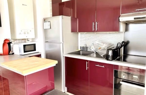 Canet-Plage Apartamento | Waterfront apartment with private parking