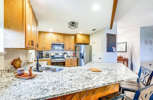 Florida South Atlantic Coast Casa | Waterfront Frostproof Home w/ Private Dock!