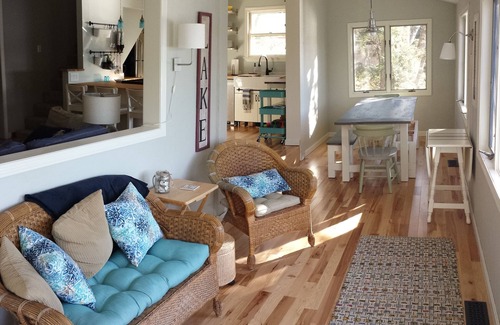 Unity Casa | Casa frente al mar con magníficas puestas de sol en el lago tranquilo