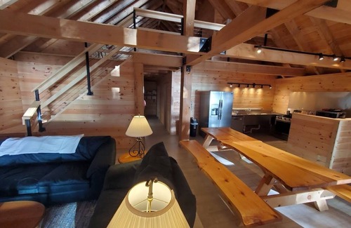 North Washington Casa | Waterfront Log Home on West Grand Lake