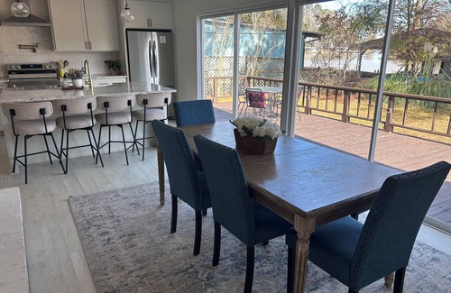 Flowood Casa | Waterfront Modern Reservoir Retreat with boat dock & fishing pier, Pet Friendly
