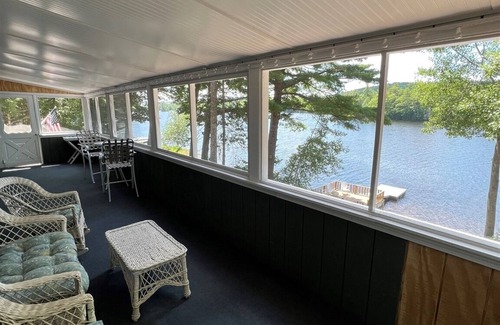 Naples Cabaña | Waterfront on Sebago Lake