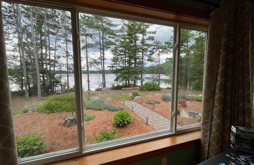 New Durham Casa | Waterfront private quiet family home, 15 min from Lake Winnipesaukee