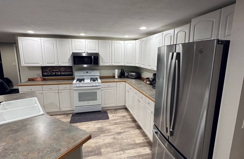 Manistique Cabaña | Waterfront U.P. Escape - Kayaks, Fishing, Trail Access