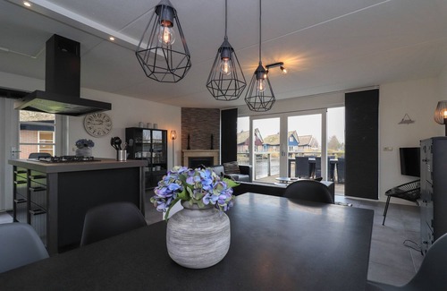 Makkum Villa | Villa frente al mar con sauna
