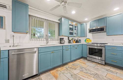 Colington Casa | Waveney Cottage en Point Harbor Soundfront Casa de 2 habitaciones con muelle privado