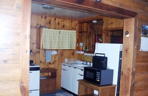 Hayward Cabina | Que se divierten en el lago Hermoso Moose