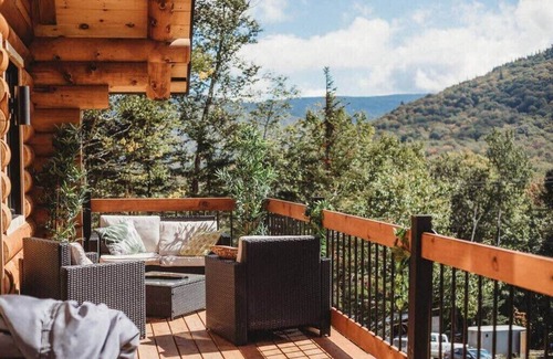 Saint-Philemon Chalet De Esquí | Welcome to the jungle - log cabine