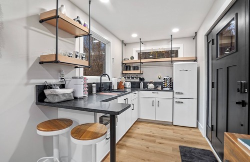 Creola Apartamento | Contenedor-Baño privado con ducha-Juice Box