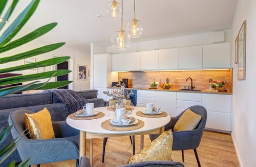 Koelpinsee Apartamento | Welcome to the vacation apartment Mr. Amber in the Bernsteinquartier in Kölpinsee!