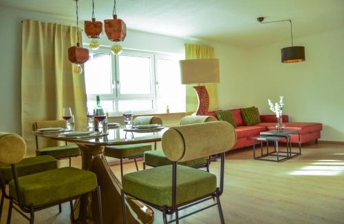 Markdorf Apartamento | Wellness & Fun am Bodensee - mit Pool, Kino, Tischkicker und Terrasse