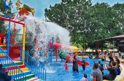 Malacca City Apartamento | Wet Amusement Water Themepark Melaka Family Suite By YGM