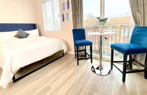 Downtown Baltimore Apartamento | 👩‍🦽Wheelchair Accessible ✨💫Studio W/ Free Parking 🚗