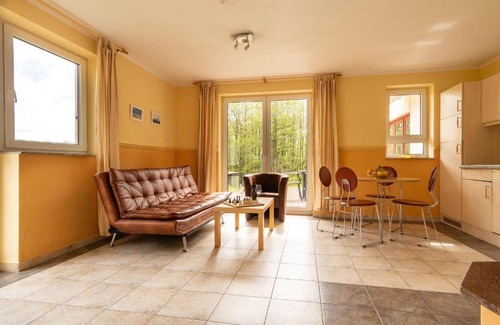 Buschvitz Apartamento | Whg-2-Habichtssicht-Ferienhaus-Am-Boddenufer-Buschvitz