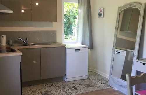 Fargues Otro | piedra blanca cabaña en el campo, con piscina. magnífica vista