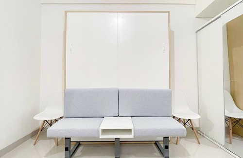 Makassar Apartamento | White Studio Room (No Kitchen) At Bandaraya - Tallasa City Makassar Apartment