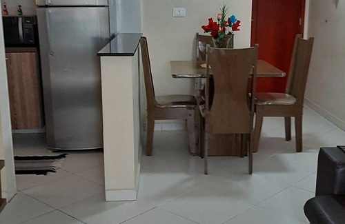 Canto do Forte Apartamento | CÓMODO NUEVO 1 DORMIR.- * WIFI- *-NOCHE DEL BALCÓN GOURMET BEACH