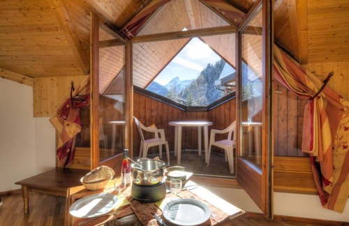 Les Contamines-Montjoie Apartamento | Wifi, a 300m de las pistas de esquí, fitness, sauna, parking, local para esquís, 48m²