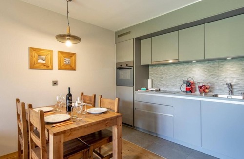 Vercorin Apartamento | Wifi, al pie de las pistas de esquí, sauna, hammam, terraza, balcón, tv, local para esquís, 35m²