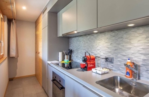 Vercorin Apartamento | Wifi, al pie de las pistas de esquí, sauna, hammam, balcón, tv, local para esquís, 62m², Vercorin